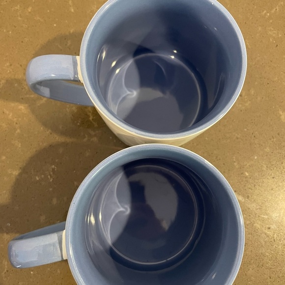 Cat Lover White and Blue Mug Set - Picture 2 of 4